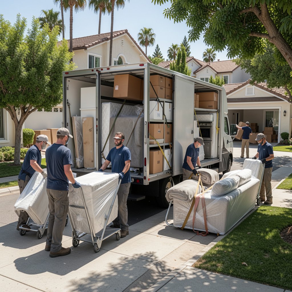Loading and Unloading Moving Services CA: Move Smarter